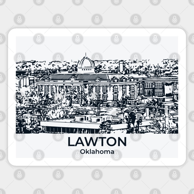Lawton - Oklahoma Magnet by Lakeric